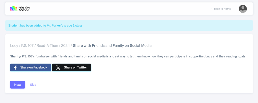Share Read-A-Thon on social media