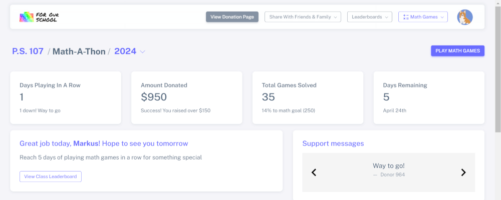 Student dashboard for Math-A-Thon (1)